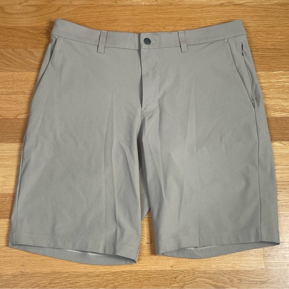 Lululemon Khaki Shorts *grease stains* - Picture 6 of 6